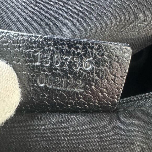 Gucci GG Supreme Abbey Canvas & Leather Shoulder Bag - Picture 11 of 13